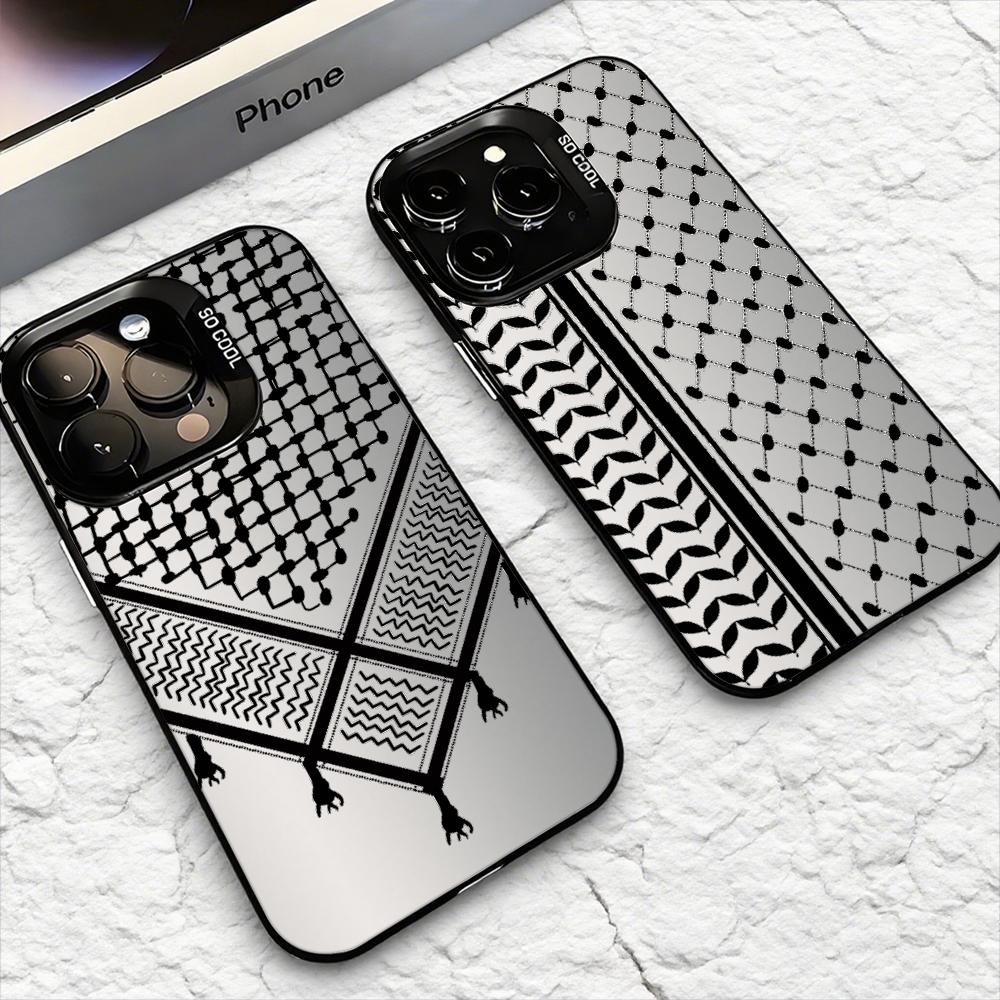 Phone Cases Popular - Casing Ponsel Keffiyeh Palestina Untuk IPhone