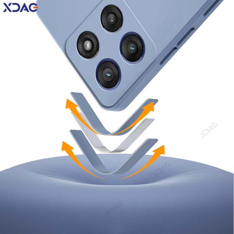 Silicone Liquid Case - Casing Ponsel Permen untuk Motorola Moto