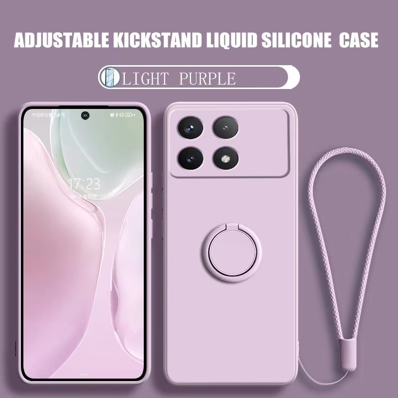 Silicone Liquid Case - Casing Handphone Silikon Cair Mewah dengan