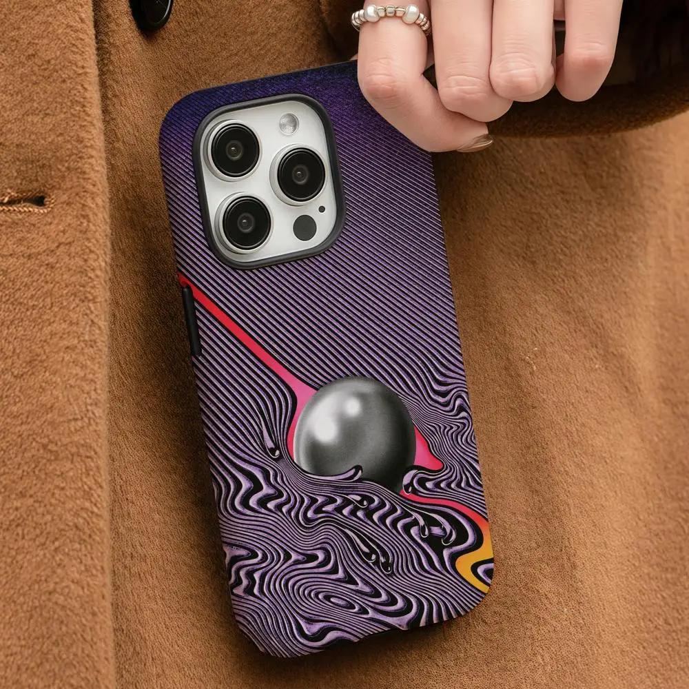 Silicone Liquid Case - Casing HP Tame Impala Untuk iPhone