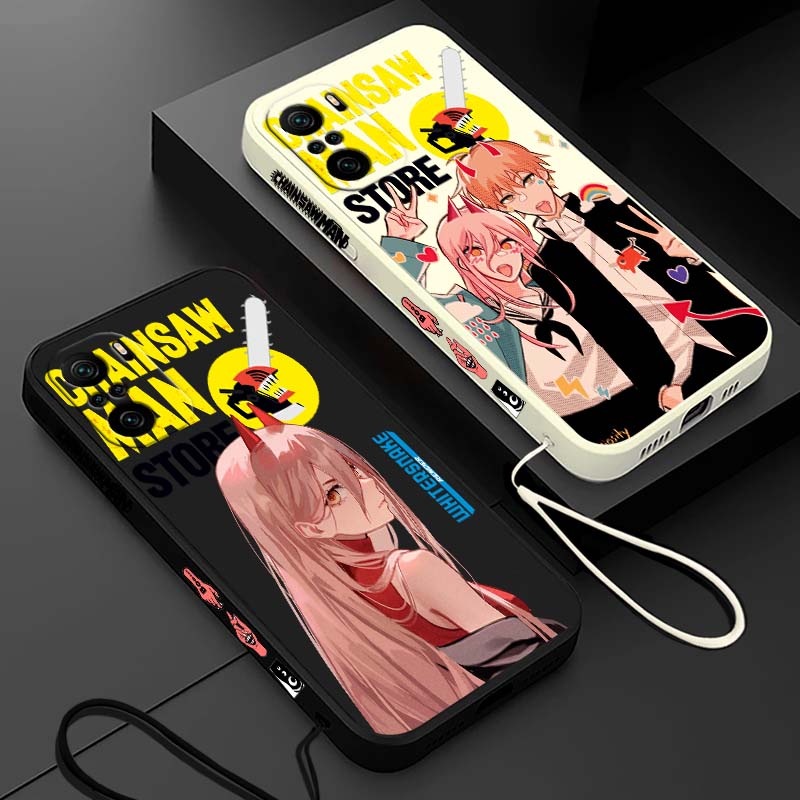 Silicone Liquid Case - Casing HP Anime Chainsaw Man Power