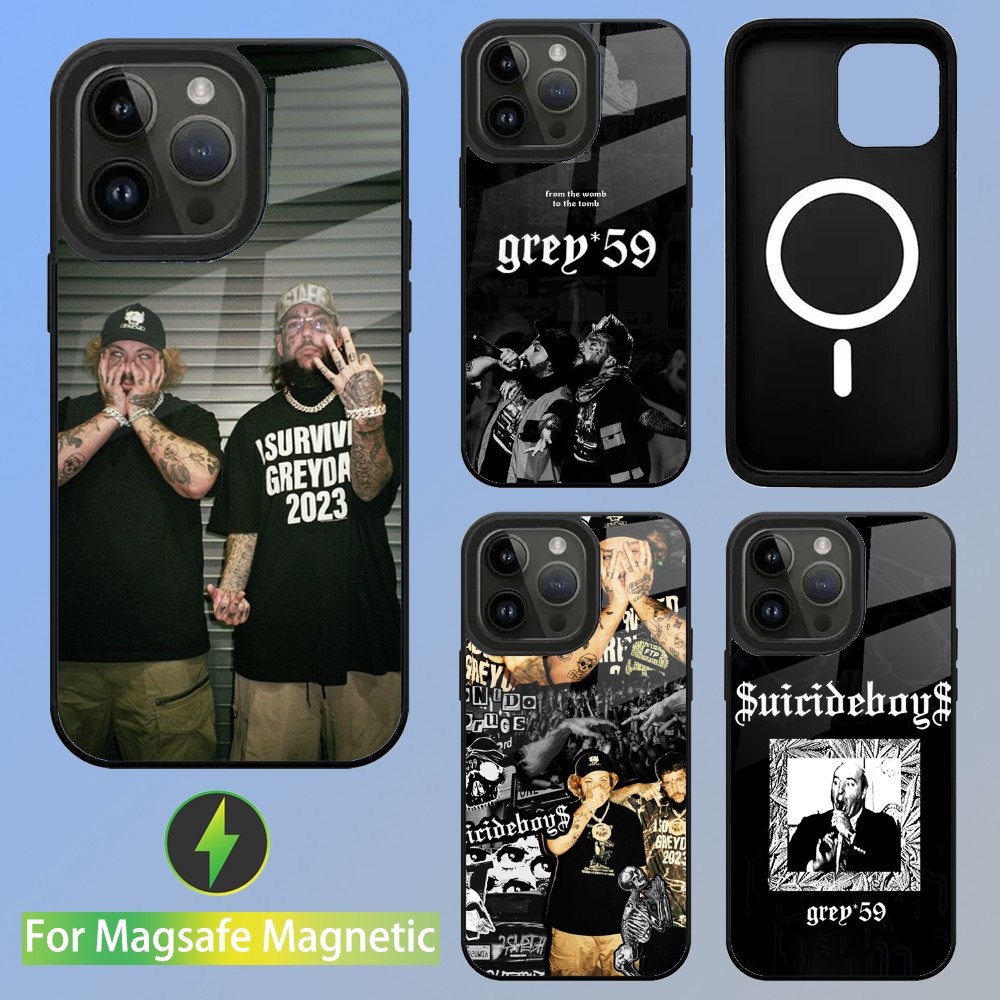 Phone Cases Pinterest - S-suicideboys G59 casing ponsel untuk iPhone,