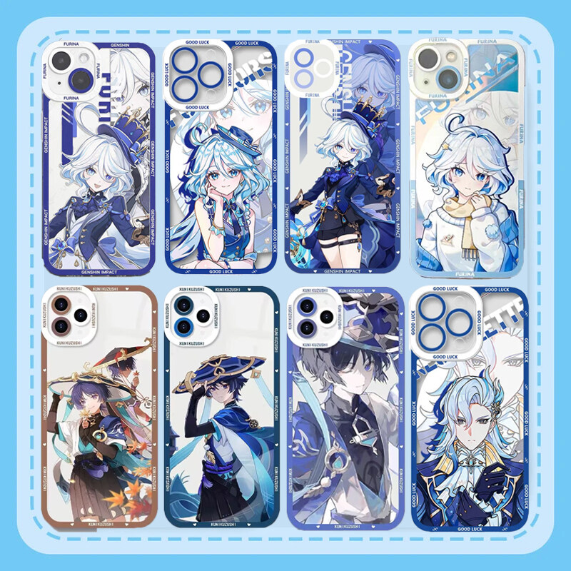 Phone Cases Burga - Casing Ponsel Genshin Impact untuk iPhone