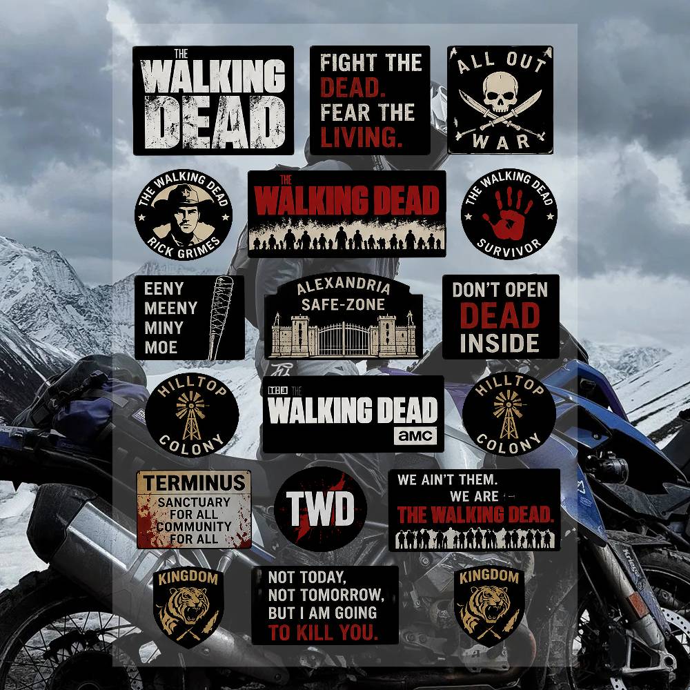 Phone Cases At H&M - Stiker Merek Streetwear The Walking Dead,