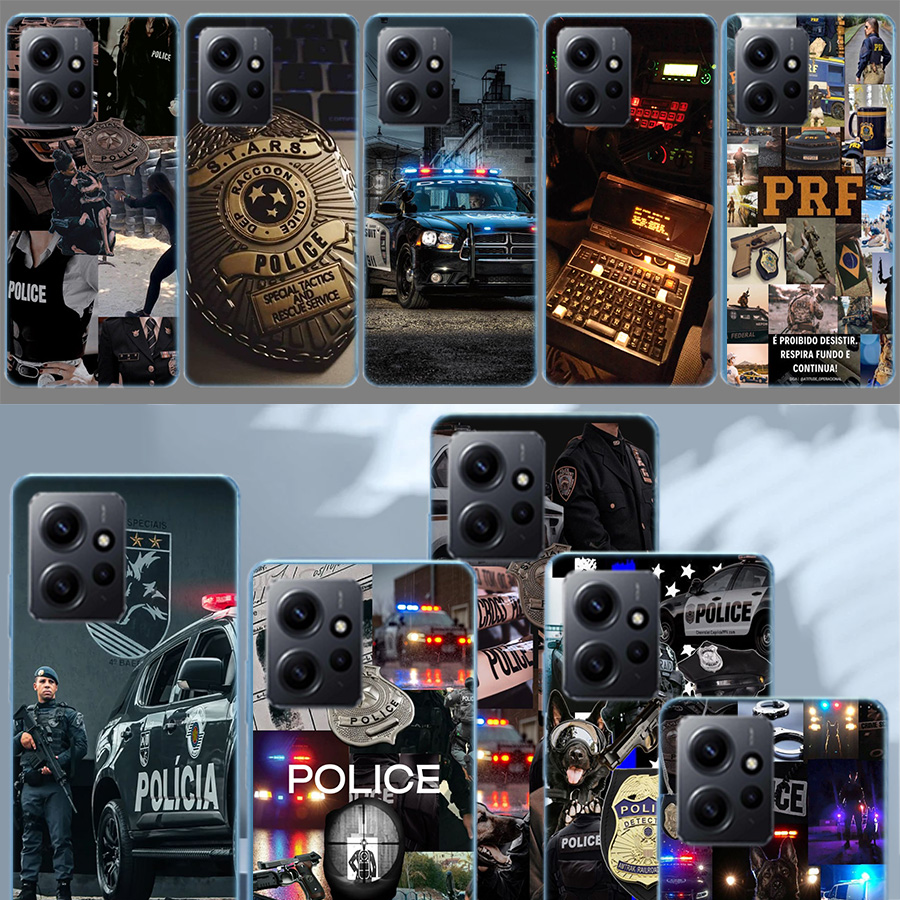 Phone Cases Com - Casing HP Polisi Simbol Untuk Redmi