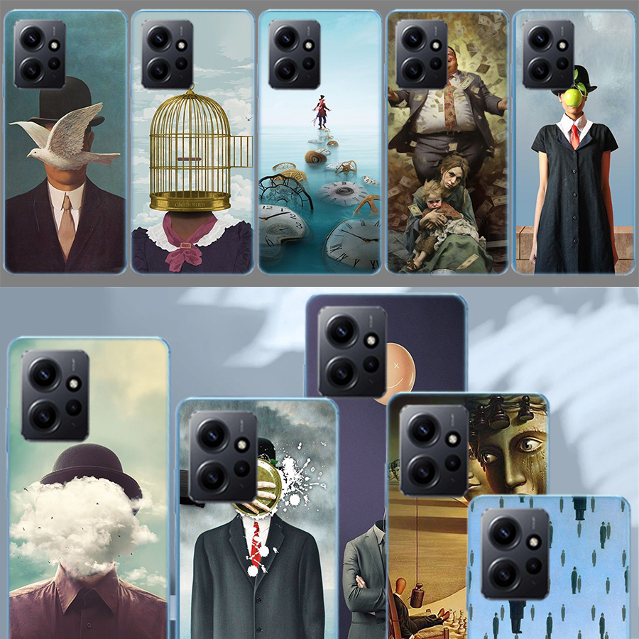 Phone Cases Com - Casing Ponsel Rene Magritte Untuk Redmi