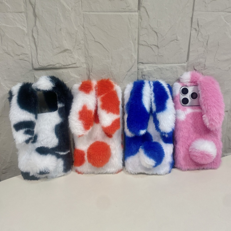 Phone Cases Iphone - Casing HP Bulu Desain Kelinci Lucu