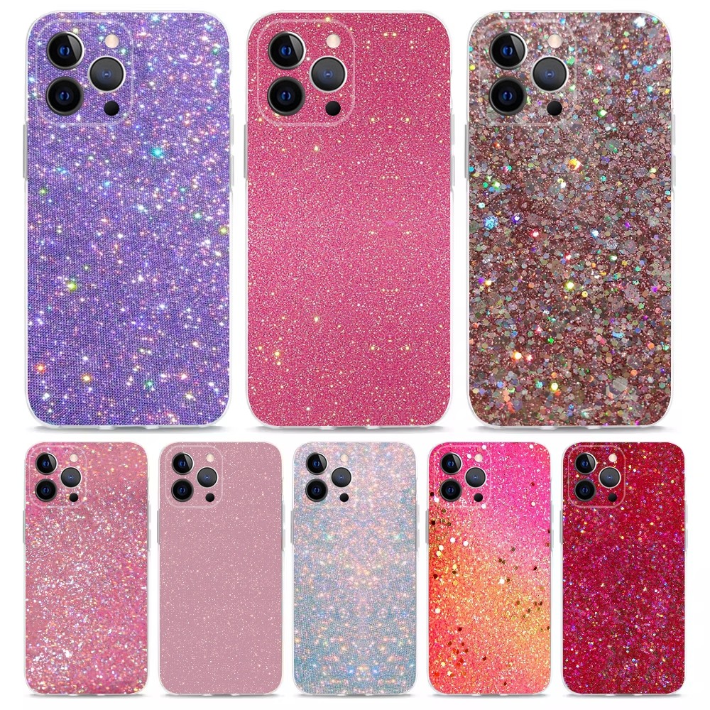 Phone Cases Burga - Casing transparan Mini, sarung HP pola