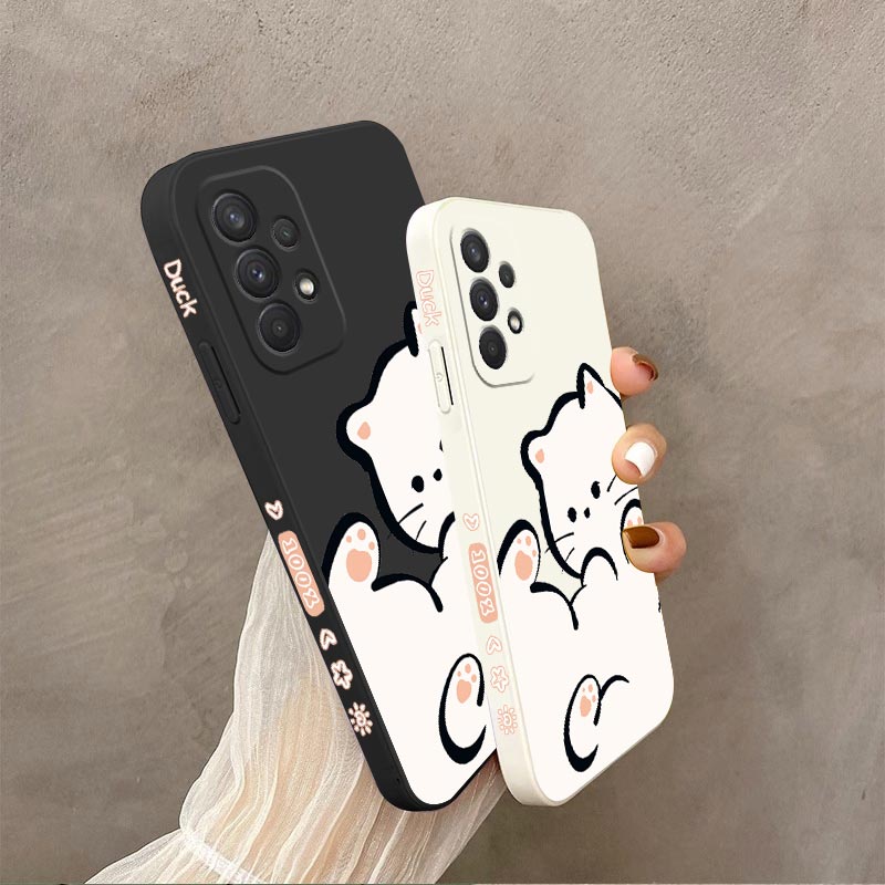 Sarung ponsel silikon kucing C - Phone Cases Burga ulasan dan harga