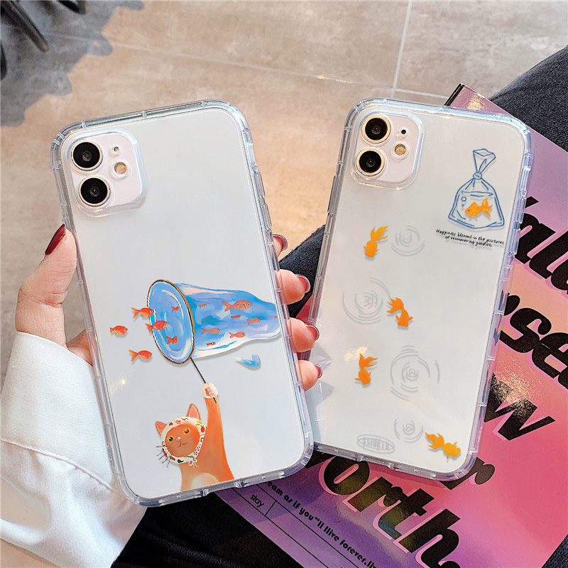Casing HP Transparan Motif Ika - Phone Cases Xr Iphone ulasan dan harga