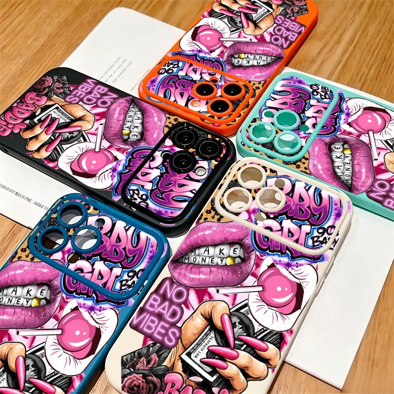 Casing Ponsel Motif Grafiti Bi - Phone Cases Popular ulasan dan harga