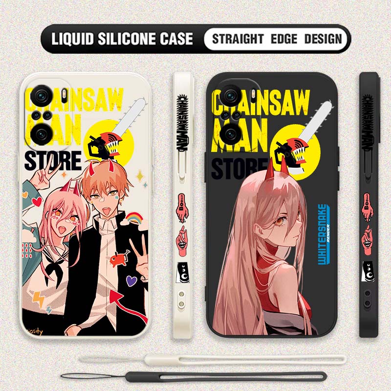 Casing HP Anime Chainsaw Man P - Silicone Liquid Case ulasan dan harga