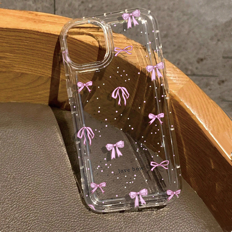 Casing Transparan Motif Pita W - Phone Cases Dior ulasan dan harga