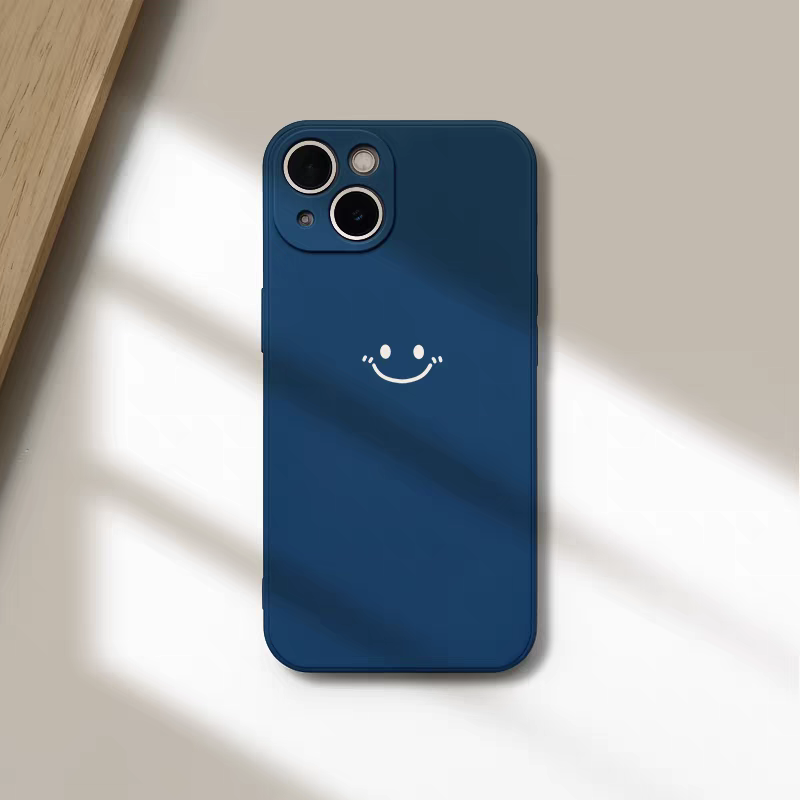 Casing Ponsel Minimalis Motif  - Silicone Liquid Case ulasan dan harga