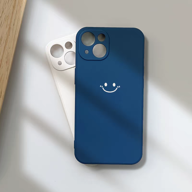 Casing Ponsel Minimalis Motif  - Silicone Liquid Case ulasan dan harga