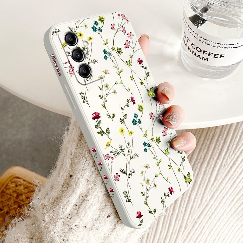 Sarung ponsel silikon bunga ma - Phone Cases Burga ulasan dan harga