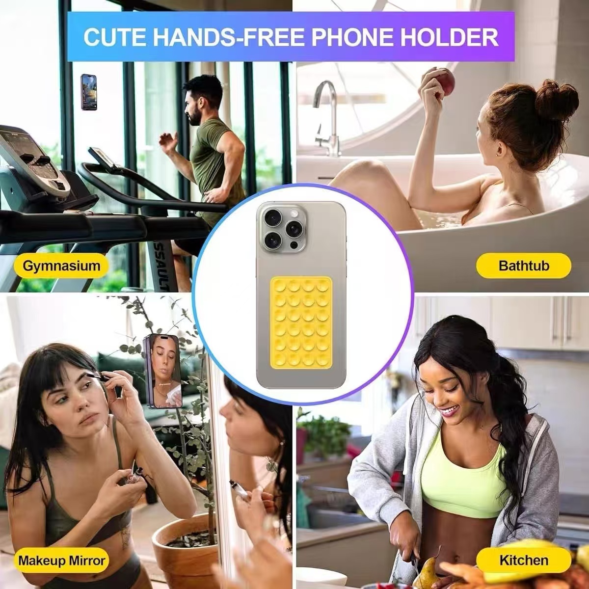Alas perekat silikon multifung - Phone Cases Iphone ulasan dan harga