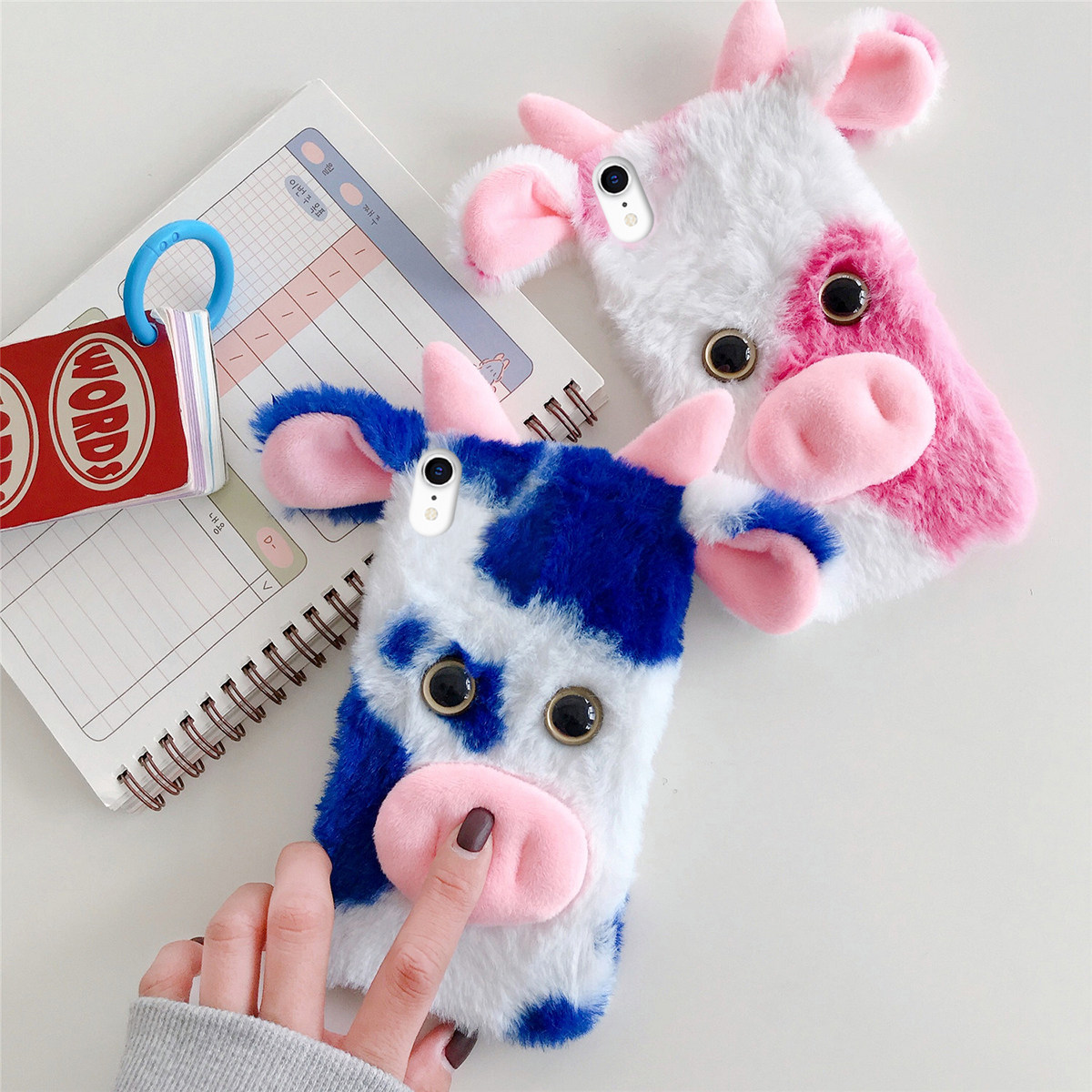 1Pcs Casing Ponsel Motif Sapi  - Phone Cases Iphone ulasan dan harga