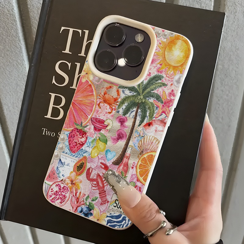 Casing HP Motif Kolase Pesta P - Phone Cases Beach ulasan dan harga