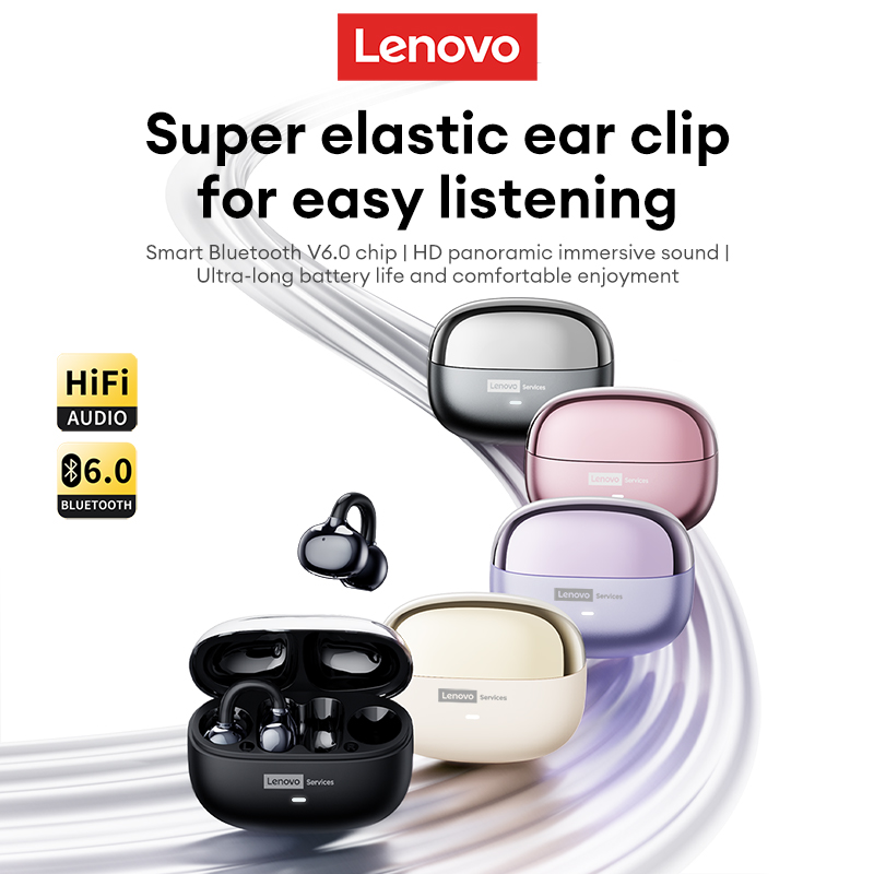 Earphone Bluetooth Lenovo LE30 - Phone Cases At H&M ulasan dan harga