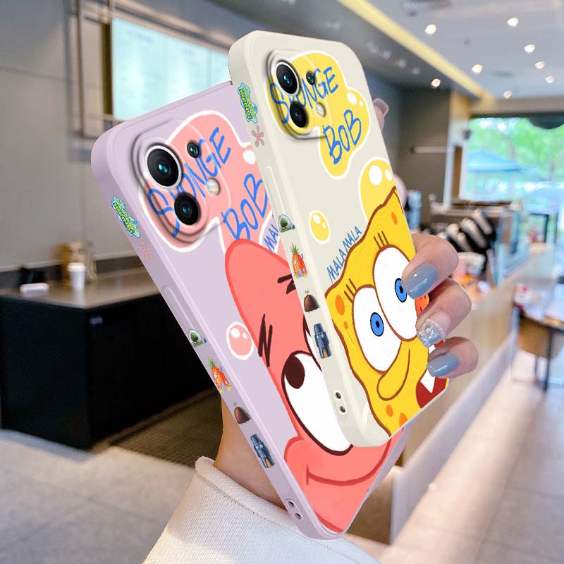 S-Starfish S-SpongeBob Cover U - Silicone Liquid Case ulasan dan harga