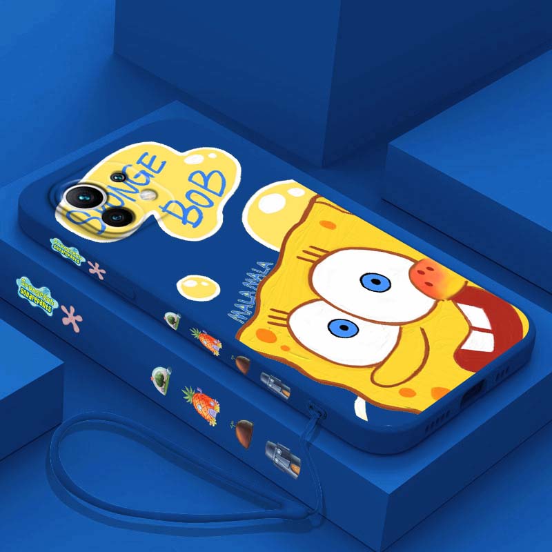 S-Starfish S-SpongeBob Cover U - Silicone Liquid Case ulasan dan harga