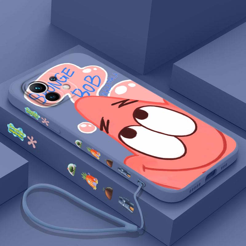 S-Starfish S-SpongeBob Cover U - Silicone Liquid Case ulasan dan harga