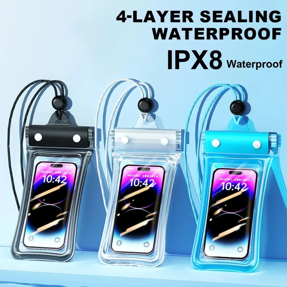 Kantong Ponsel Transparan Taha - Phone Cases Beach ulasan dan harga