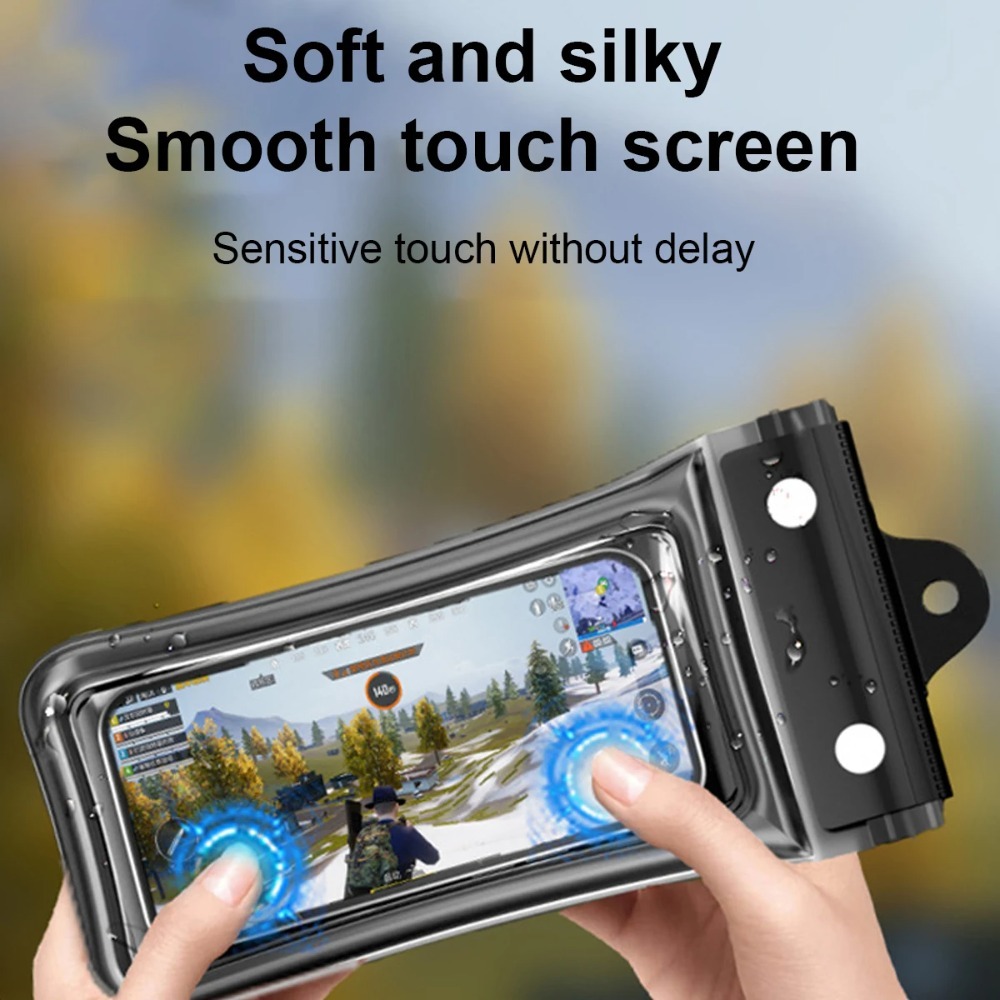 Kantong Ponsel Transparan Taha - Phone Cases Beach ulasan dan harga
