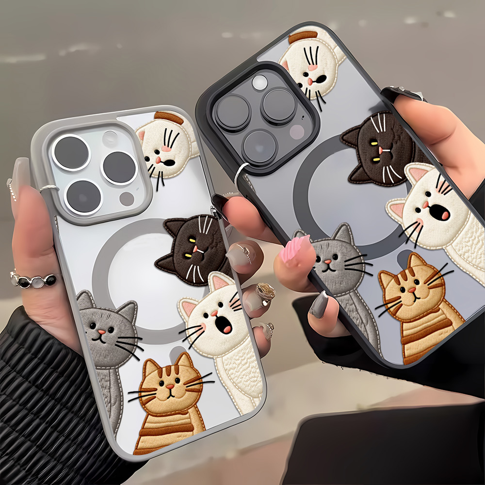 Casing HP Kucing Bordir Imitas - Phone Cases Popular ulasan dan harga